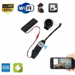 Μίνι Κρυφή Ασύρματη Κάμερα WiFi IP Micro Module SD DVR Spy Cam
