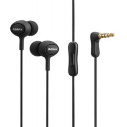 Ακουστικά Remax earphone 515 με μικρόφωνο Μαύρο