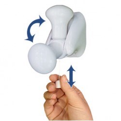 Ασύρματη κινητή λάμπα Led 4 τεμαχίων Handy Bulb