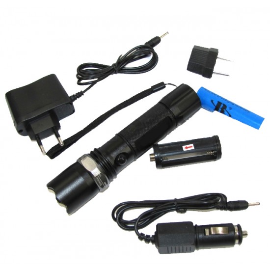 Αδιάβροχος φακός LED CREE 500 lumens bailong power style