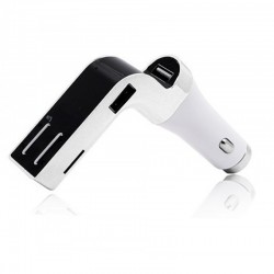 Bluetooth Car Charger & FM Transmitter 1 Usb Remote Control Model 590 (oem)