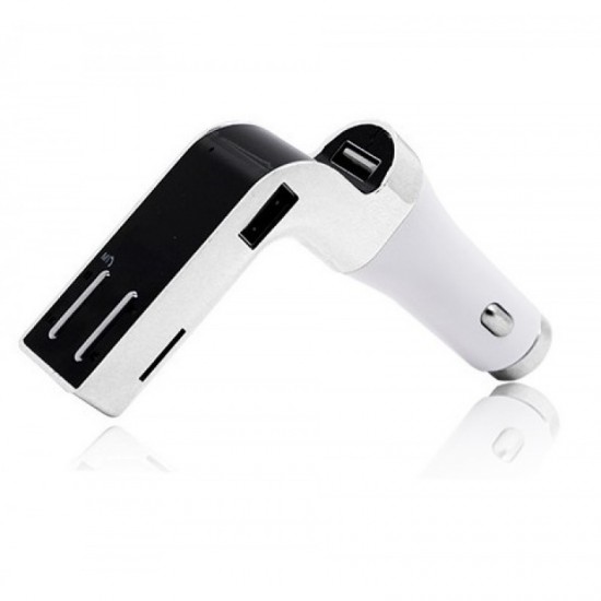 Bluetooth Car Charger & FM Transmitter 1 Usb Remote Control Model 590 (oem)