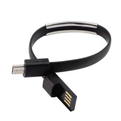 Βραχιόλι Καλώδιο Φόρτισης  microUSB 22 cm TD-05