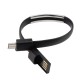 Βραχιόλι Καλώδιο Φόρτισης  microUSB 22 cm TD-05