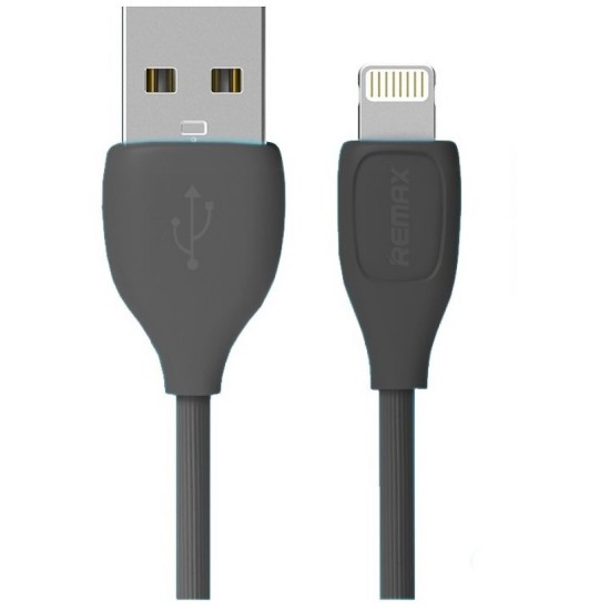 Καλώδιο USB REMAX Lesu RC-050i Lightning Iphone 5/6/7 ΜΑΥΡΟ