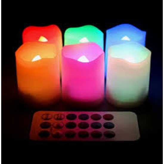 Κεριά luma candles με τηλεχειρισμό