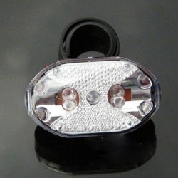 Φως ποδηλάτου λευκό 9 led