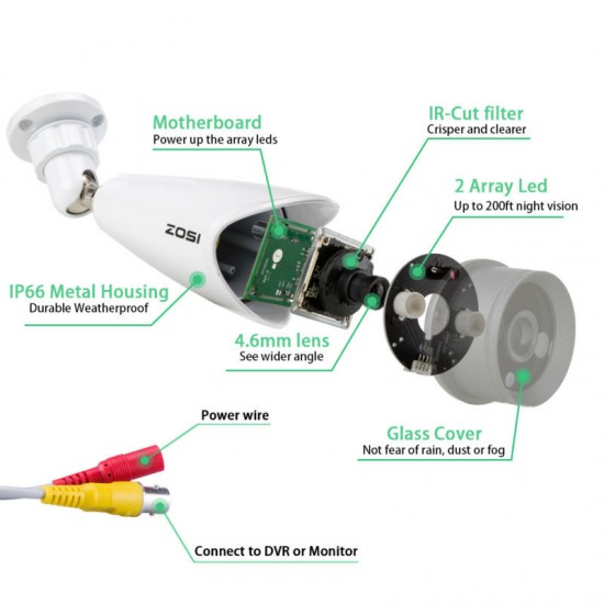 CCTV  Security κάμερα KC-08MDE