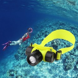 Αδιάβροχος Υποβρύχιος Φακός Κεφαλής - 800 Lumens Καταδυτικός CREE LED T6 OEM