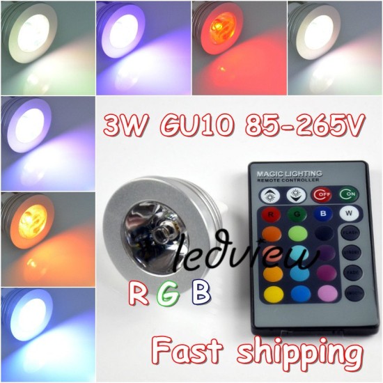 Led λάμπα με εναλλασόμενο φωτισμό & χειριστήριο Led λάμπα με εναλλασόμενο φωτισμό & χειριστήριο