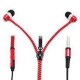 Zipper Style Handsfree για smartphones 3.5mm Μαύρο