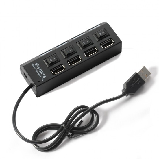 USB Hub Andowl Q-HU121 (Ασημί)