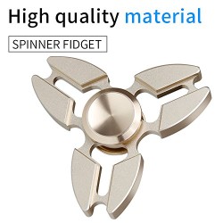 Fidget Spinner Copper Steel Crabs Three Leaves 1.5 minutes