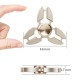 Fidget Spinner Copper Steel Crabs Three Leaves 1.5 minutes