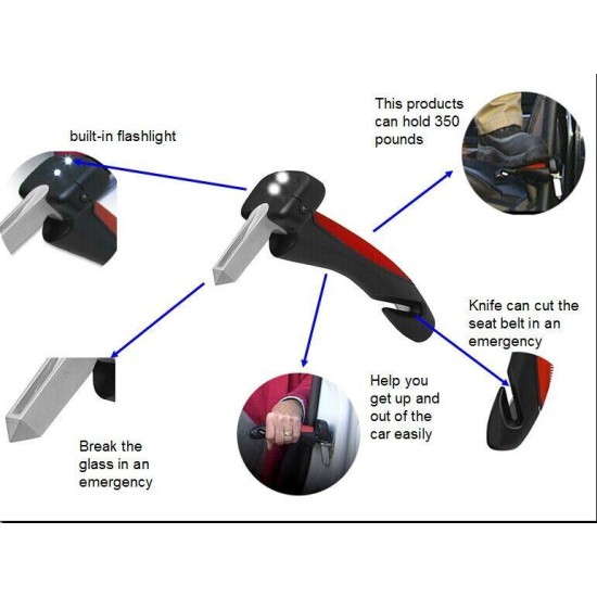 Βοηθητική Λαβή - Portable Car Handle