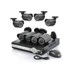 Σετ εποπτείας με 8 κάμερες και καταγραφικό CCTV Security- OEM