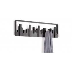 Κρεμάστρα Τοίχου 5 Θέσεων - Wall Shelf Hook City