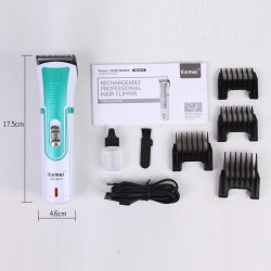 Kemei επαναφορτιζόμενη κουρευτική μηχανή KM-6913