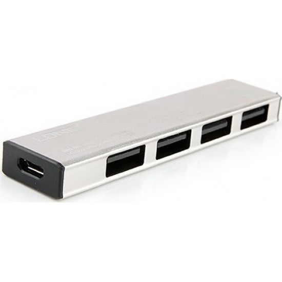 Ldnio USB Hub Αλουμινίου 4 Θέσεων Dl-H1 Ldnio USB Hub Αλουμινίου 4 Θέσεων Dl-H1