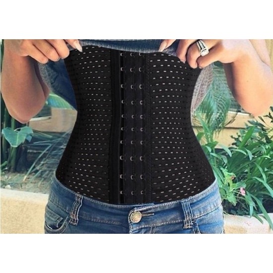 Ζώνη Σύσφιξης Κορσές - Abdomen Waistband Μαύρη oem Large Μπεζ
