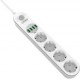 Ldnio se4432 4 υποδοχέων 2500w με 4 θύρες USΒ & Power Strip Smart Home kantoor