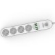 Ldnio se4432 4 υποδοχέων 2500w με 4 θύρες USΒ & Power Strip Smart Home kantoor Ldnio se4432 4 υποδοχέων 2500w με 4 θύρες USΒ & Power Strip Smart Home kantoor