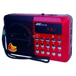 JOC H011 Ραδιόφωνο ψηφιακό 3W Επαναφορτιζόμενο με αναπαραγωγή mp3 από sd & usb