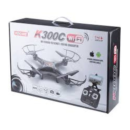 K300C Wi-Fi Drone Τηλεκατευθυνόμενο Τετρακόπτερο 6 Axis Gyro 2.4GHz με HD Camera K300C Wi-Fi Drone Τηλεκατευθυνόμενο Τετρακόπτερο 6 Axis Gyro 2.4GHz με HD Camera