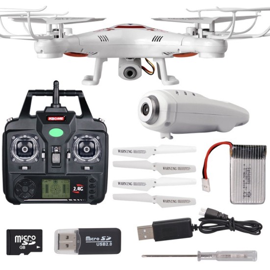 K300C Wi-Fi Drone Τηλεκατευθυνόμενο Τετρακόπτερο 6 Axis Gyro 2.4GHz με HD Camera K300C Wi-Fi Drone Τηλεκατευθυνόμενο Τετρακόπτερο 6 Axis Gyro 2.4GHz με HD Camera