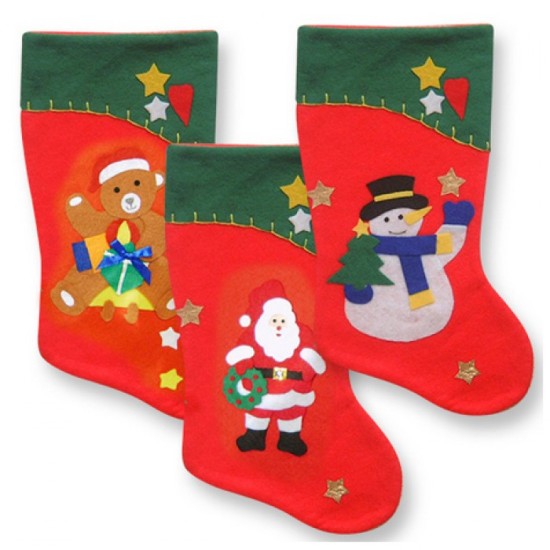 ΜΠΟΤΑ ΧΡΙΣΤΟΥΓΕΝΝΩΝ 24x40εκ. κόκκινο-πράσινο