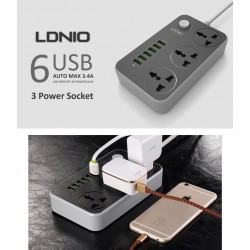 LDNIO 6 USB και 3 θύρες SC3604