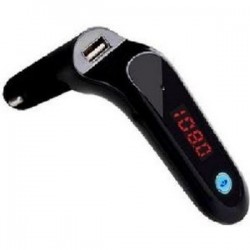  Ασύρματη συσκευή αυτοκινήτου FM Bluetooth hands-free με υποδοχείς καρτών MicroSD Υ για smartphones (ΟΕΜ)