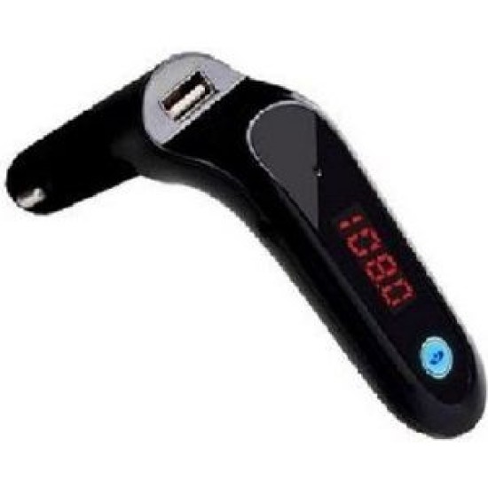 Ασύρματη συσκευή αυτοκινήτου FM Bluetooth hands-free με υποδοχείς καρτών MicroSD Υ για smartphones (ΟΕΜ)