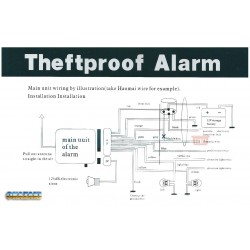Συναγερμός μηχανής OKAZAKI alarm system