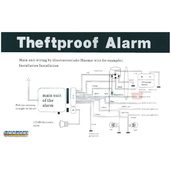 Συναγερμός μηχανής OKAZAKI alarm system Συναγερμός μηχανής OKAZAKI alarm system