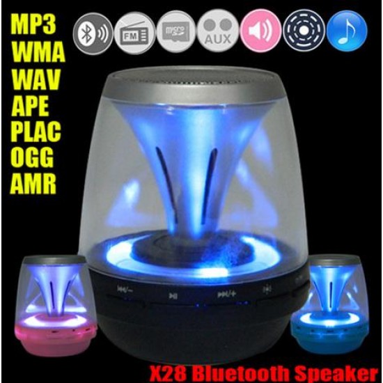 Mini Ηχείο bluetooth X28 για smartphones με Led