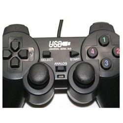 Ενσύρματο χειριστήριο με δόνηση για PS2