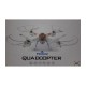 QUADCOPTER HC 602 ΜΕ ΧΕΙΡΙΣΤΗΡΙΟ ΚΑΙ HD ΚΑΜΕΡΑ 6-AXIS / 4 CHANNELS QUADCOPTER HC 602 ΜΕ ΧΕΙΡΙΣΤΗΡΙΟ ΚΑΙ HD ΚΑΜΕΡΑ 6-AXIS / 4 CHANNELS