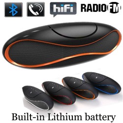 Ηχείο bluetooth speaker μπάλα rugby X6U
