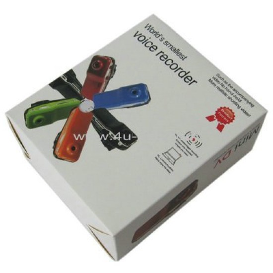Mini DV Voice Recorder & Spy Camera
