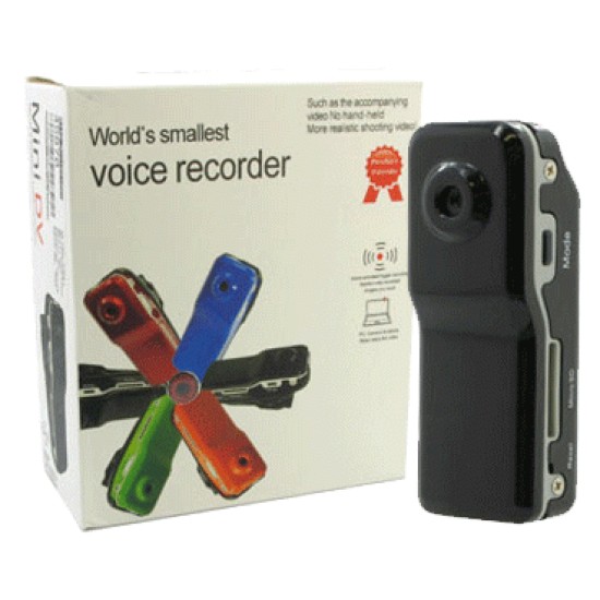 Mini DV Voice Recorder & Spy Camera Mini DV Voice Recorder & Spy Camera