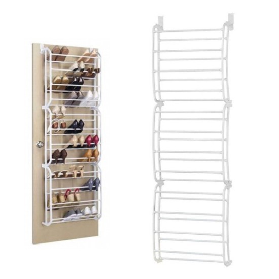 Κρεμαστή Παπουτσοθήκη Πόρτας για 36 ζευγάρια παπούτσια