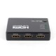HDMI switch 3 port με Τηλεχειριστήριο HDMI switch 3 port με Τηλεχειριστήριο