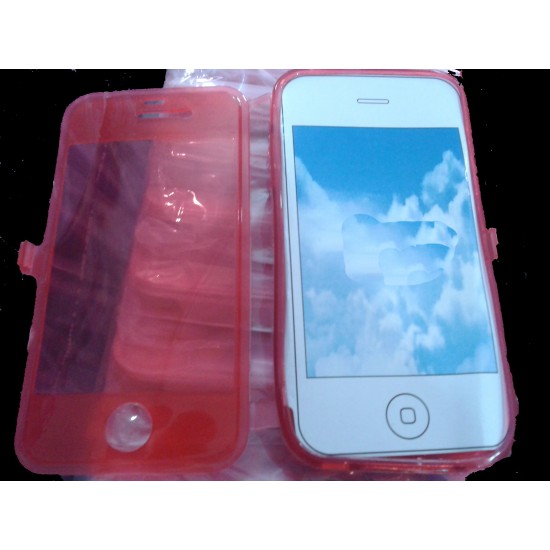 Θήκη i-Phone 5 σιλικόνης flip cover