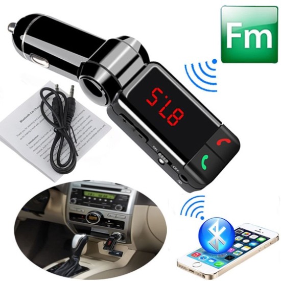 Bluetooth USB/SD MP3 Player & Φορτιστής 2x USB 2A Αυτοκινήτου - Car FM Transmitter XE-710 Bluetooth USB/SD MP3 Player & Φορτιστής 2x USB 2A Αυτοκινήτου - Car FM Transmitter XE-710