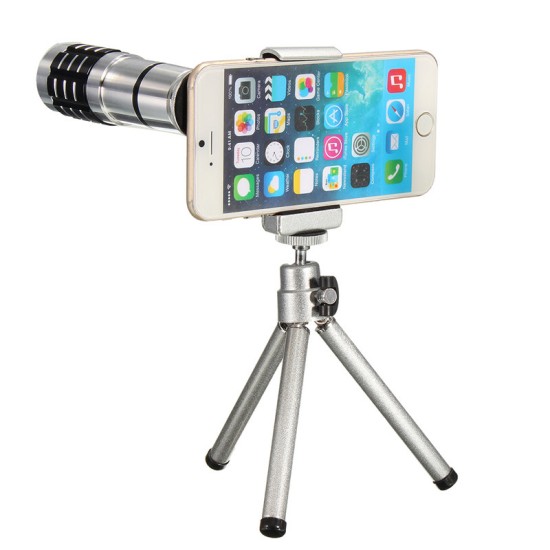 Φακός κάμερας για το κινητό τηλέφωνο με zoom 12x Mobile Telephoto Lens-OEM