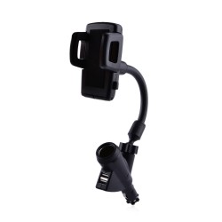 Βάση Κινητού σε αναπτήρα με 2 USB WF610