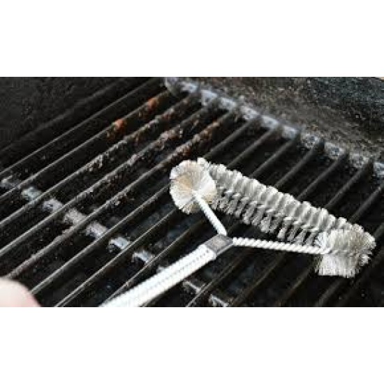 Βούρτσα Για Μπάρμπεκιου Κυλινδρική Σετ 2τμχ – Handy Grill Brush