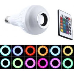 LED Λάμπα RGB που αλλάζει Χρώματα, Ηχείο Bluetooth & Χειριστήριο