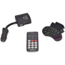 MP3 Player/FM Transmitter με Χειριστήριο στο Τιμόνι ME-191